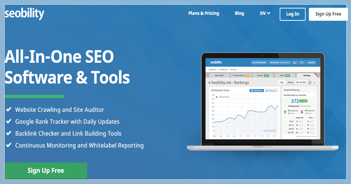 Seobility Free SEO Tools
